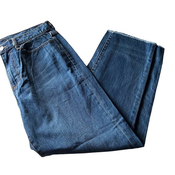 Old Navy Womens Blue Jeans Large - Picture 1 of 5